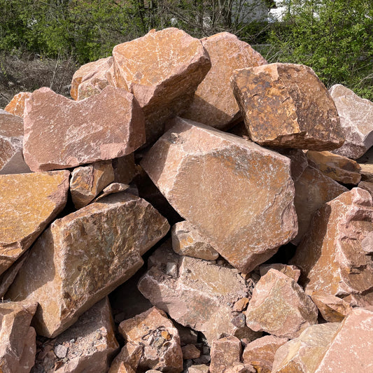 Rochers en Rouille
