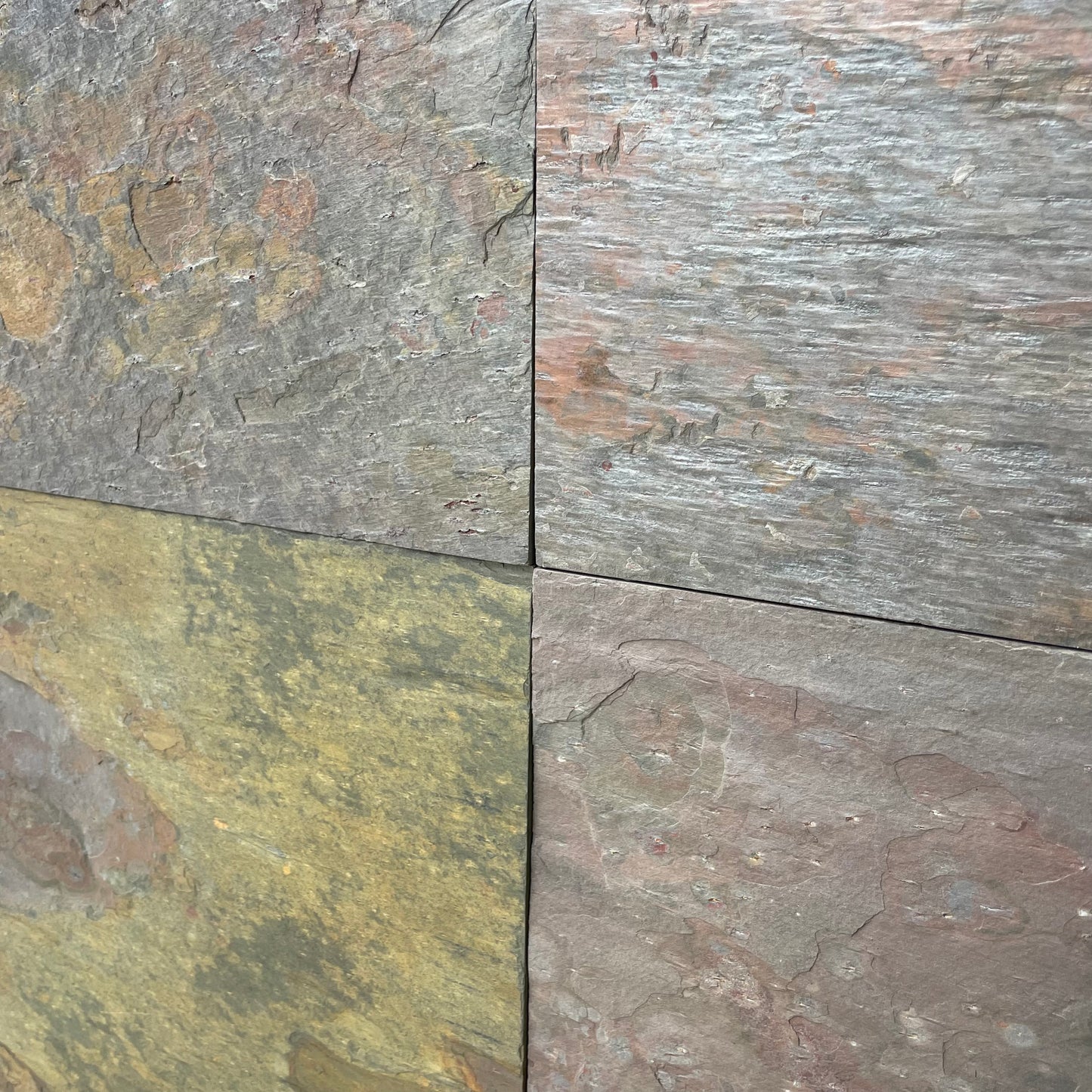 Dallage en QUARTZITE PEACOCK