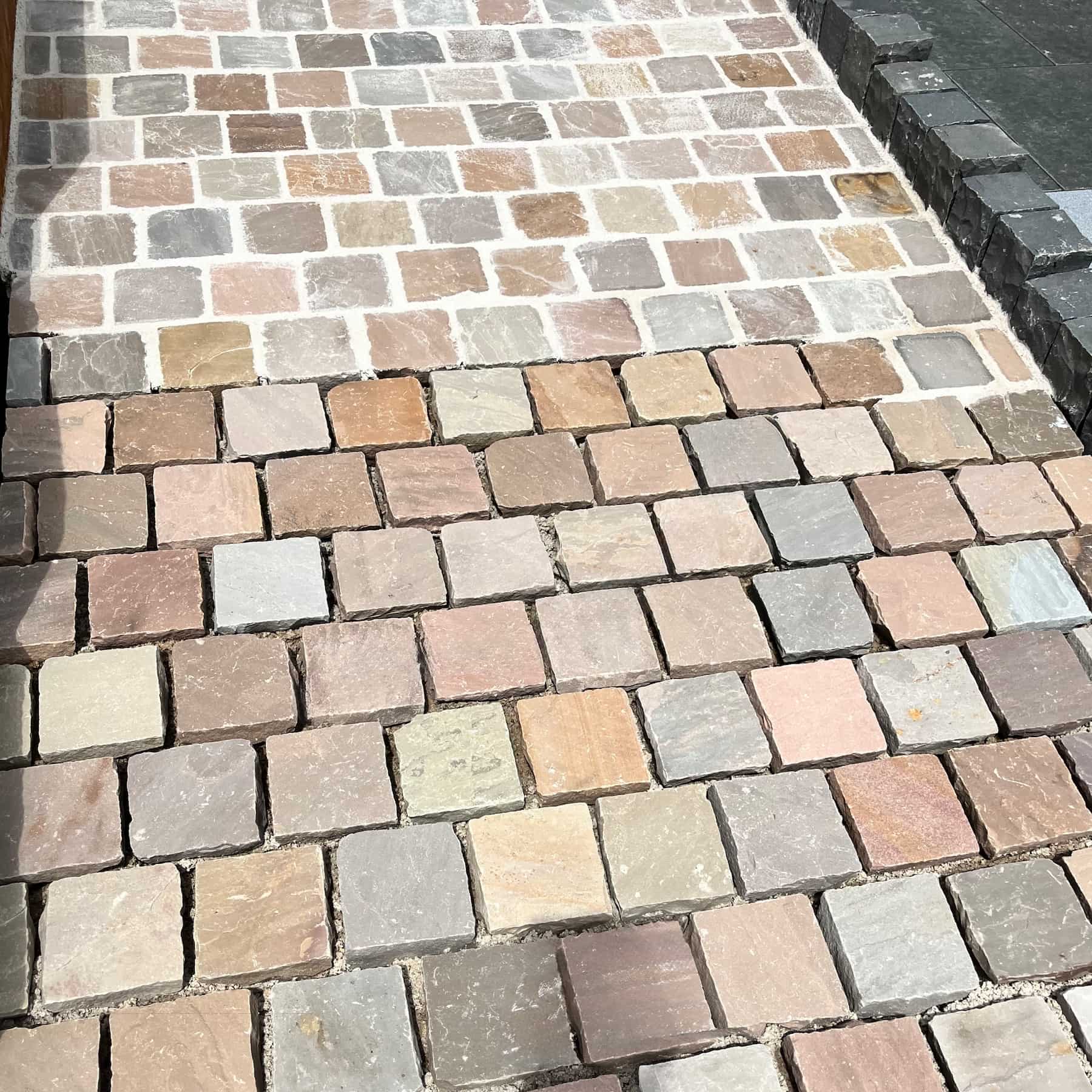 Pavé en grès DORATO Minéral pierre naturelle