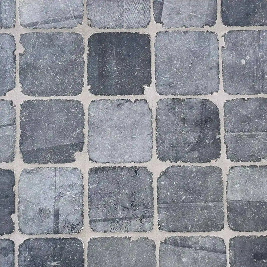 Pavé en PIERRE BLEUE BELGE Minéral pierre naturelle