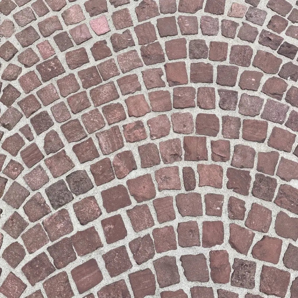 Pavé en GRÈS DES VOSGES Minéral pierre naturelle