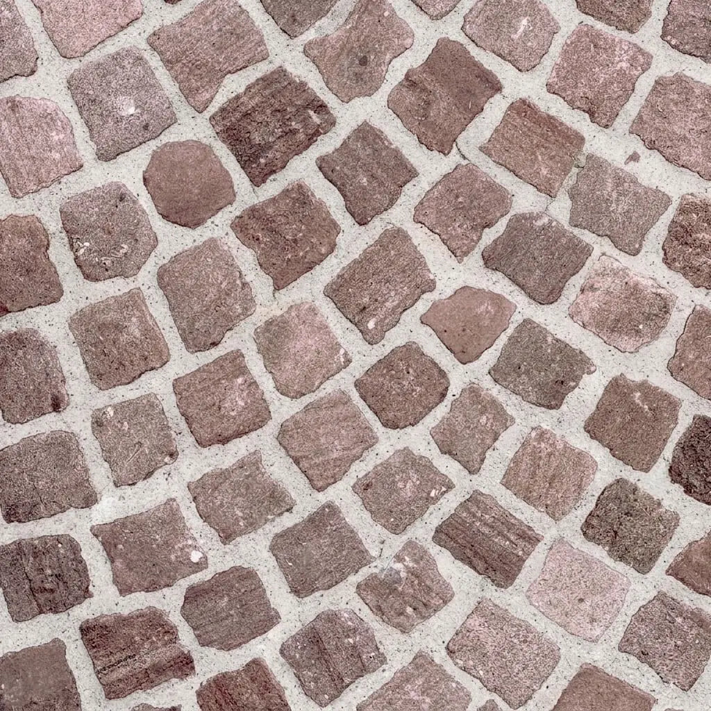 Pavé en GRÈS DES VOSGES Minéral pierre naturelle