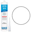 WHITE silicone for natural stone - OTTOSEAL S70