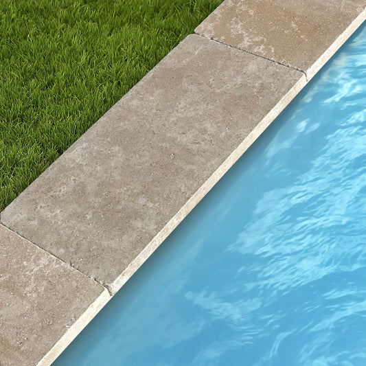 Margelle en pierre calcaire SINAI PEARL Minéral pierre naturelle