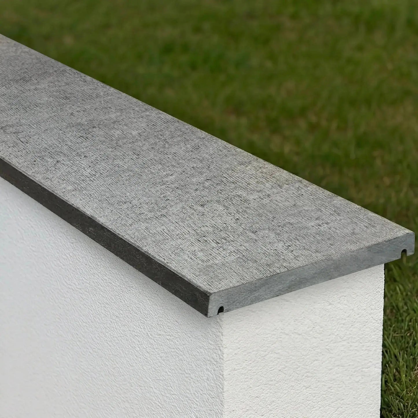 Blue stone coping