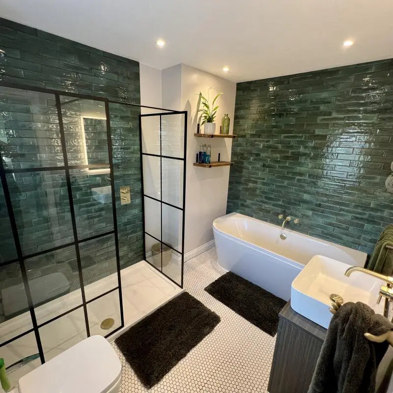 Carrelage effet zellige MOSS Brillant