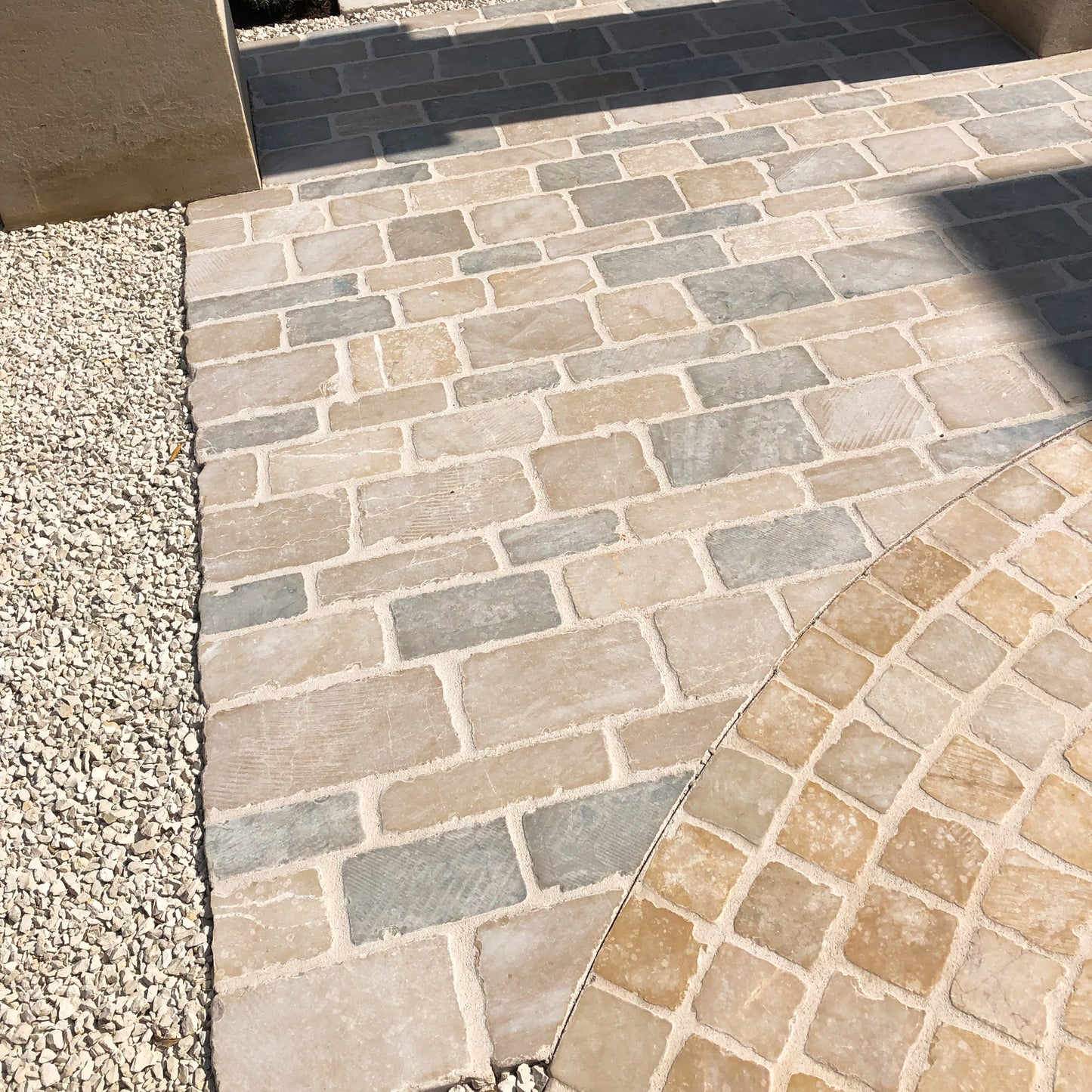 Pavé en pierre calcaire ALMENDRA VIEILLE VILLE