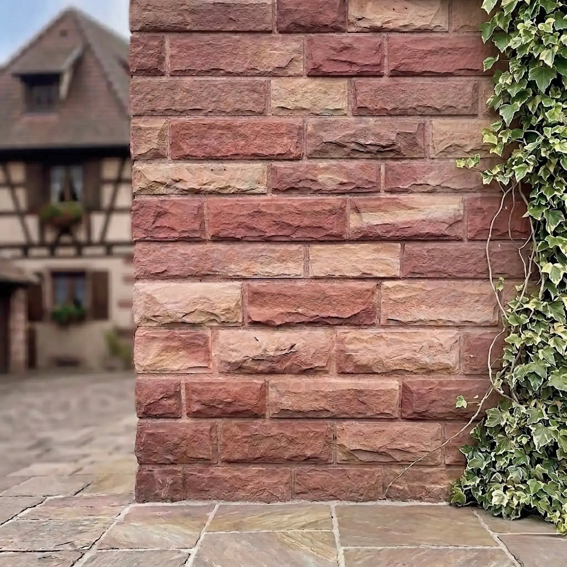 Parement GRÈS DES VOSGES - bords sciés Minéral pierre naturelle