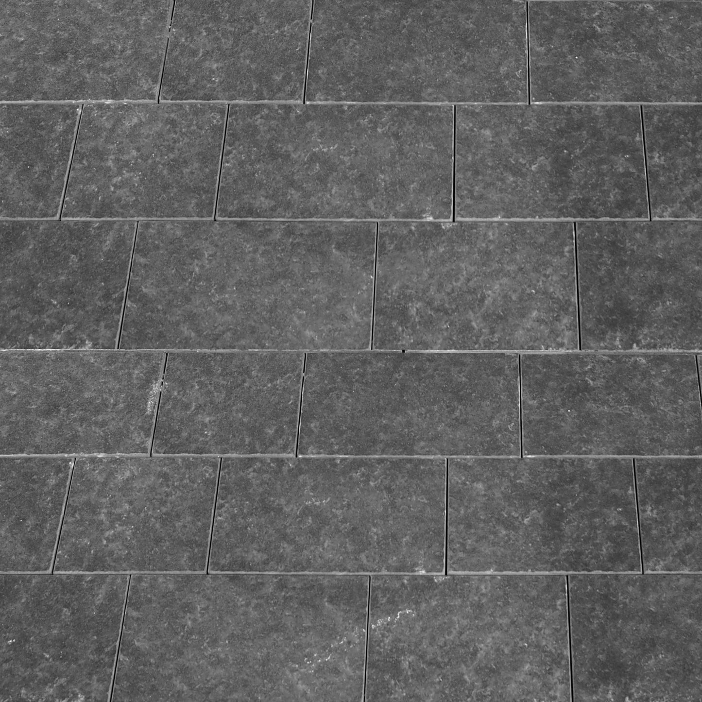 Pavé en BASALTE SUPER BLACK flammé
