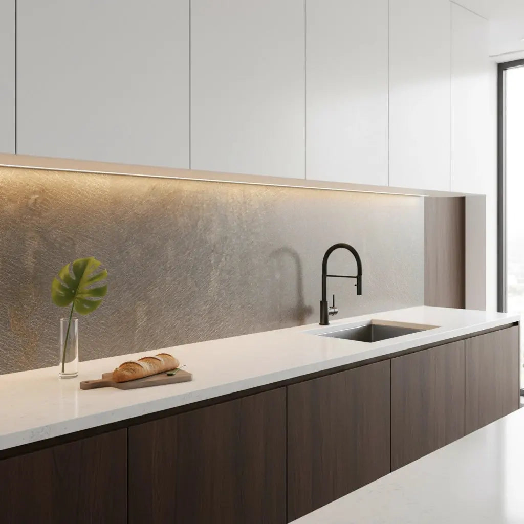 Feuille de pierre BLACK GOLD Minéral pierre naturelle