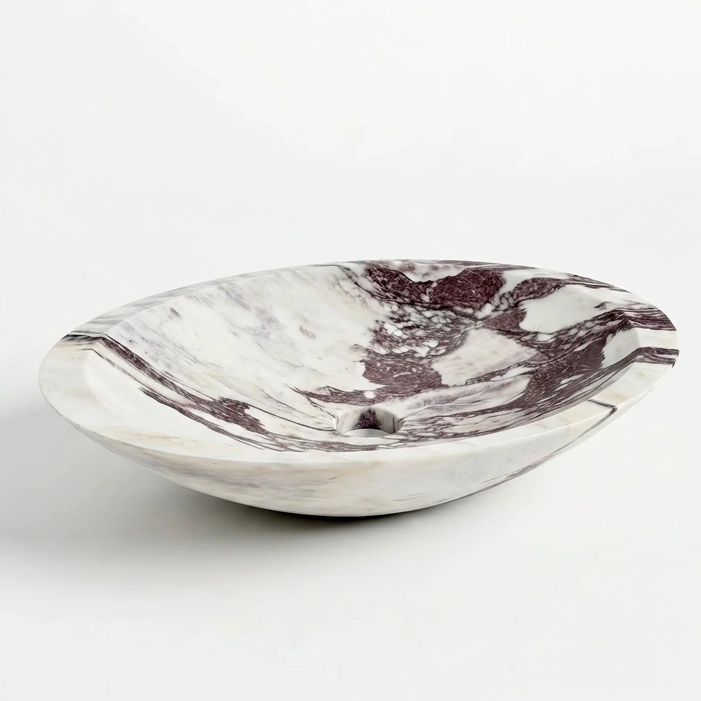 Vasque soucoupe en marbre CALACATA VIOLA Minéral pierre naturelle