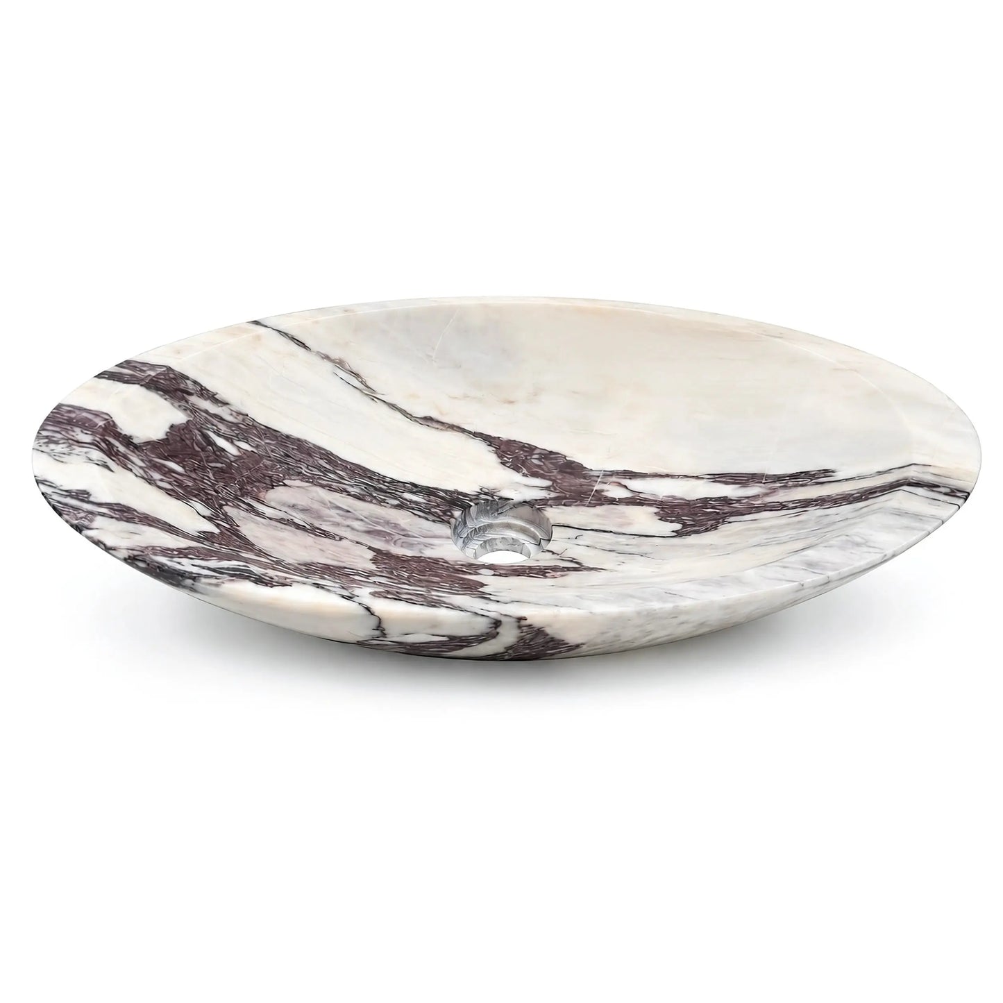 Vasque soucoupe en marbre CALACATA VIOLA Minéral pierre naturelle