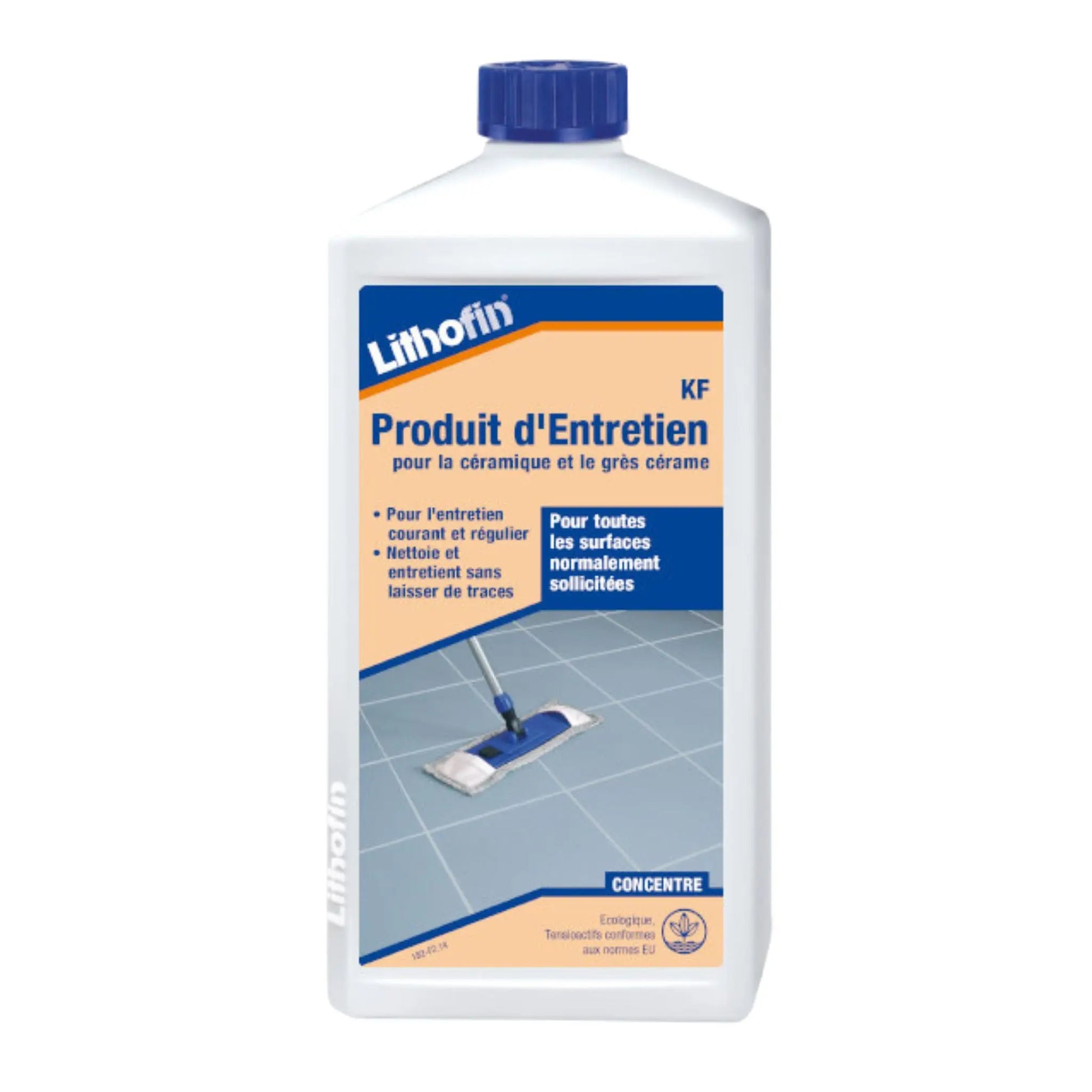 Entretien régulier des sols - LITHOFIN KF Produit d’Entretien