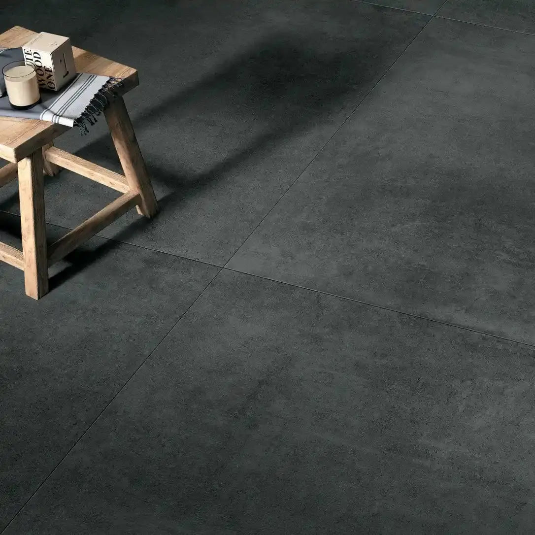 Grès cérame effet béton ABSOLUTE Minéral pierre naturelle