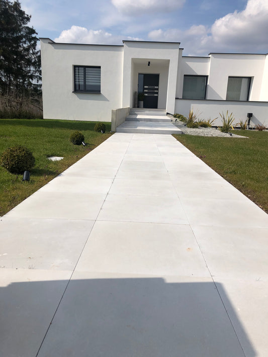 Dallage intérieur en pierre calcaire LUNA GREY