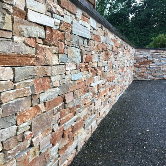 Parement en QUARTZITE HONEY + Angles