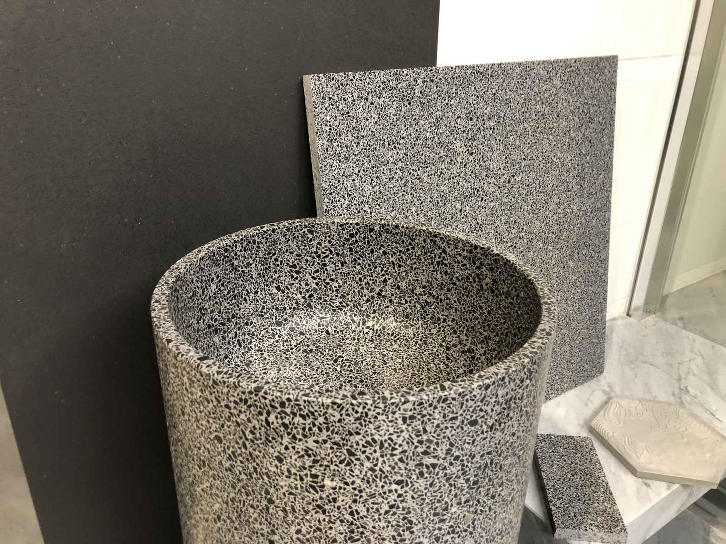 Terrazzo BLACK adouci