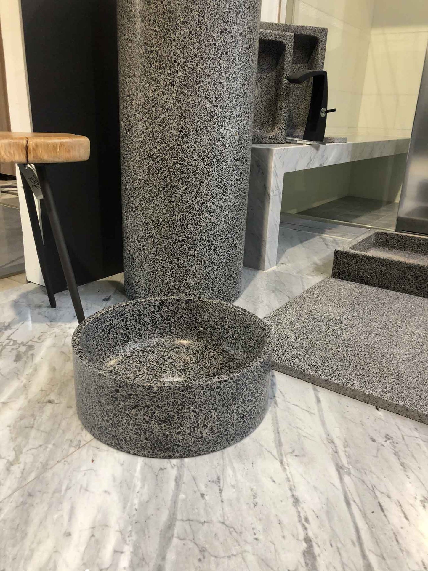 Terrazzo BLACK adouci