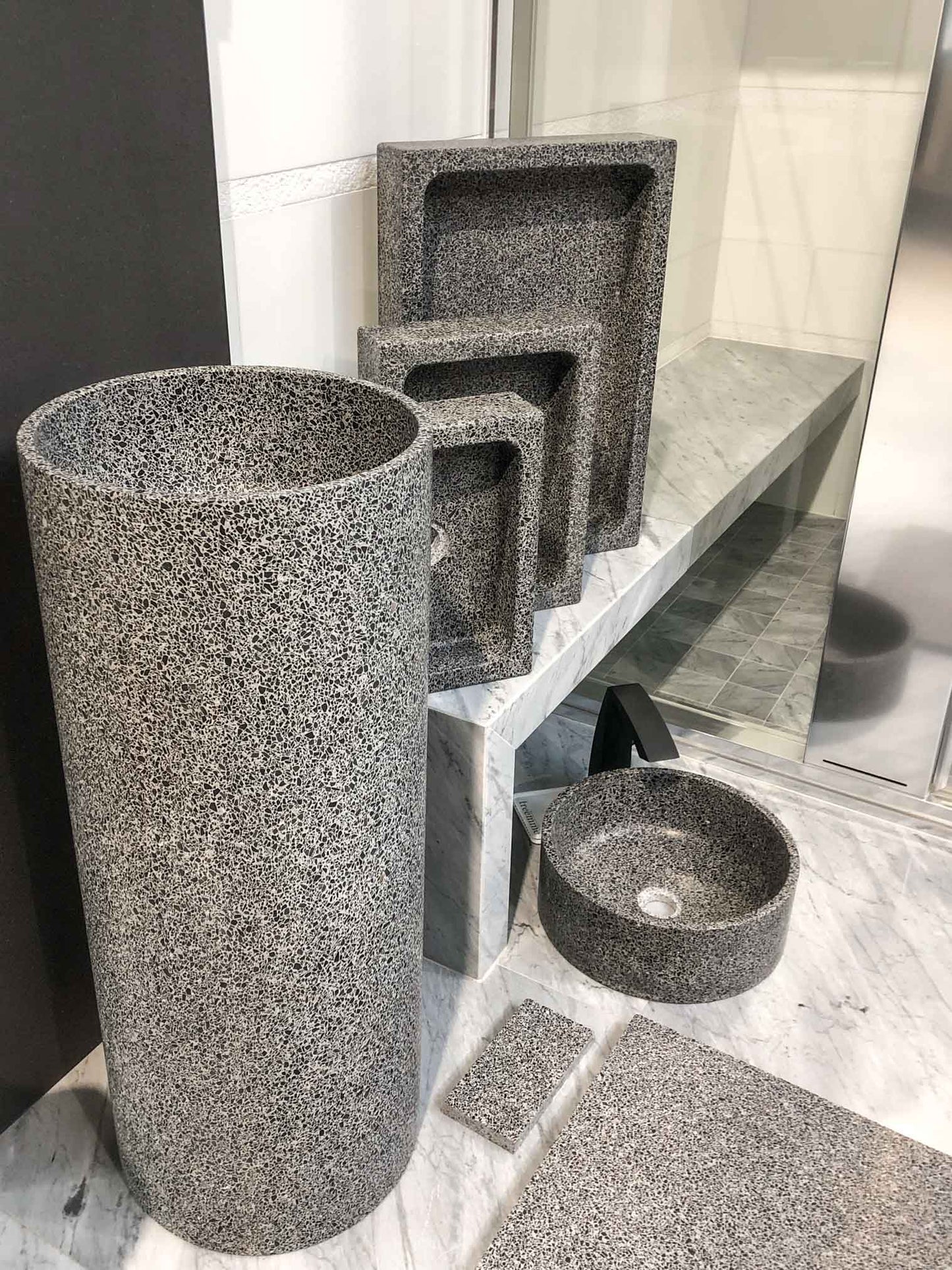 Terrazzo BLACK adouci