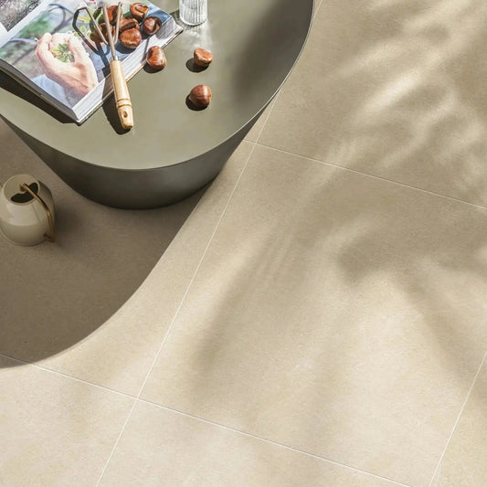 Carrelage extérieur effet pierre MONTEREY - 2 cm Minéral pierre naturelle