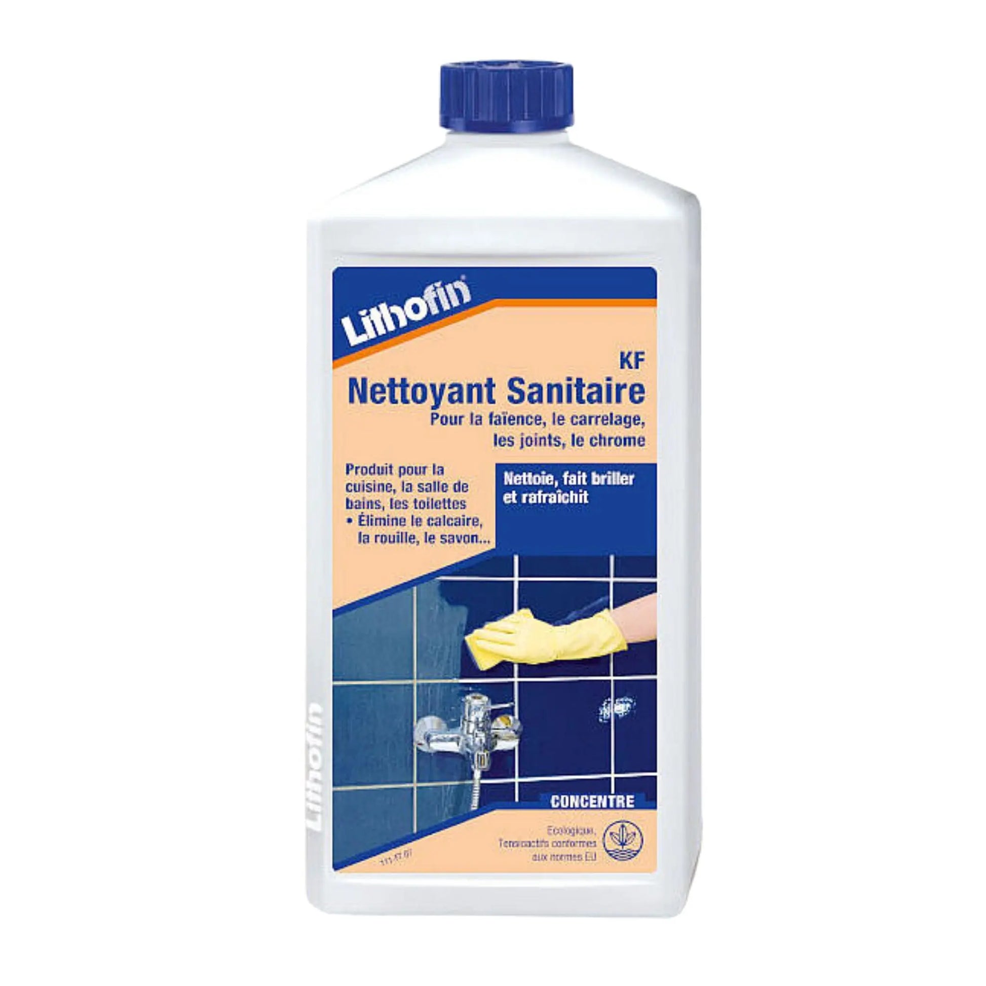 Nettoyant carrelage salle de bain - Lithofin KF Nettoyant sanitaire