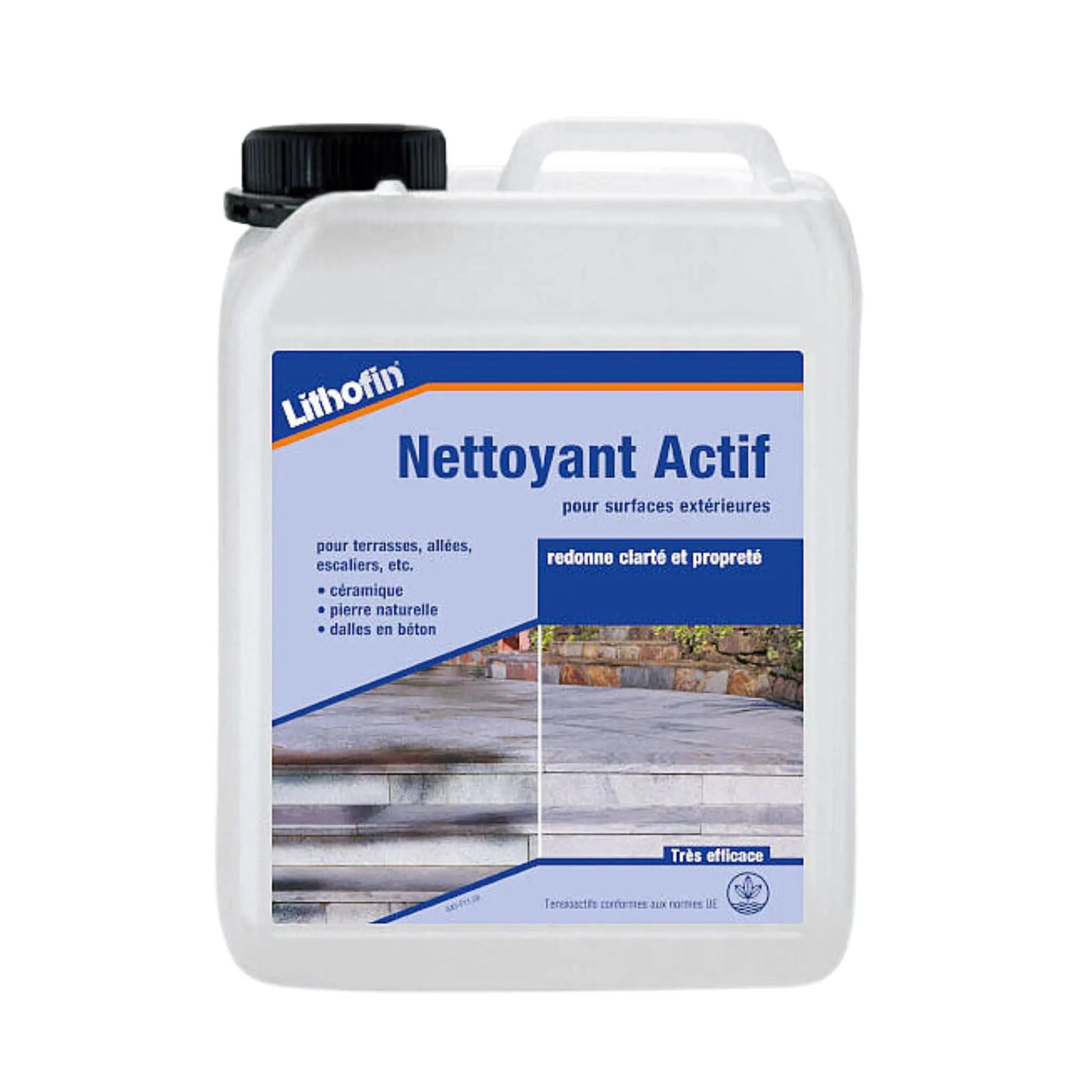 Nettoyant pour pierre extérieur - LITHOFIN Nettoyant Actif