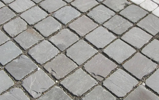 Pavé en grès KANDLA GREY - Minéral Pierre Naturelle