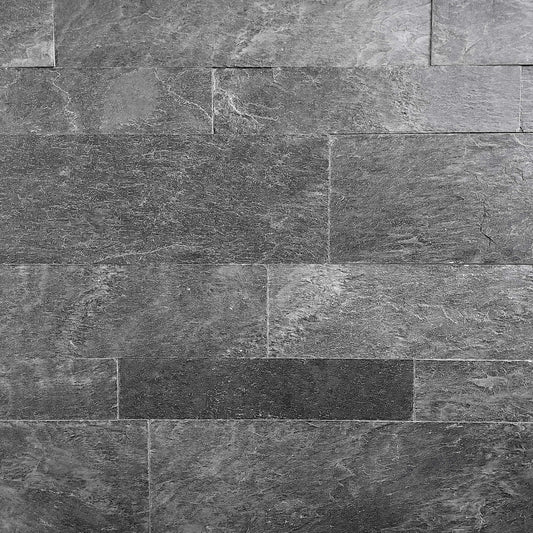 Parement en Ardoise PHYLLITE - Finition : Toutes faces naturelles, bords scié