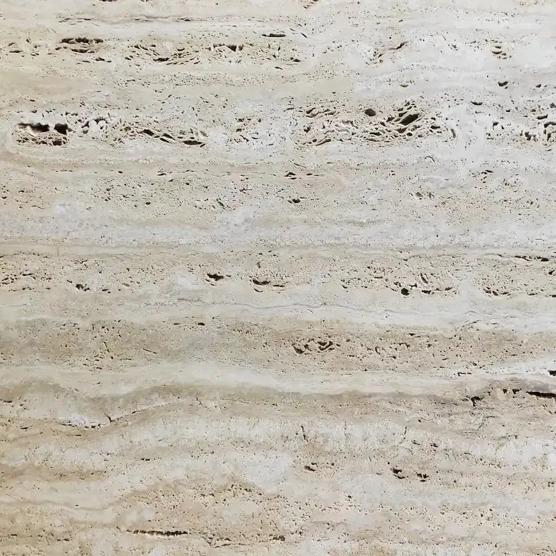 Travertin ROMAIN VEIN CUT adouci non rebouché - Minéral Pierre Naturelle