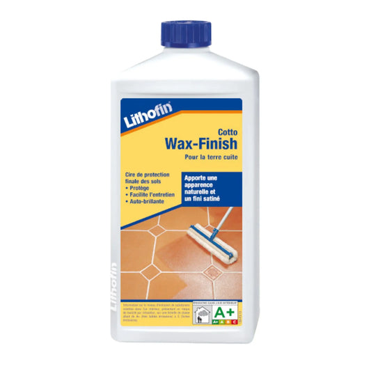 Vitrificateur protecteur pour terre cuite - LITHOFIN Cotto Wax-Finish