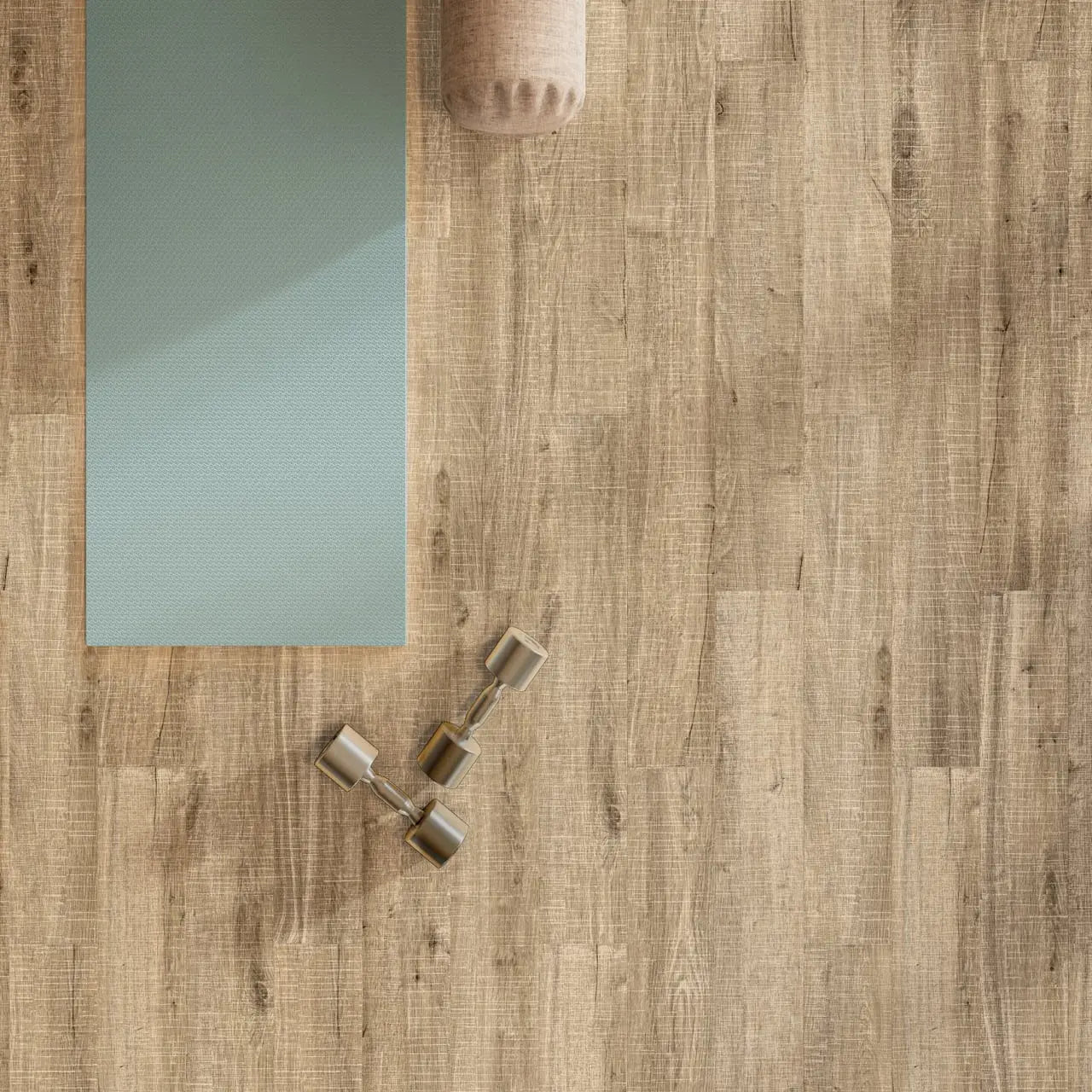 Carrelage extérieur effet bois HAZELNUT RAW - 120 x 30 x 2 cm Minéral pierre naturelle