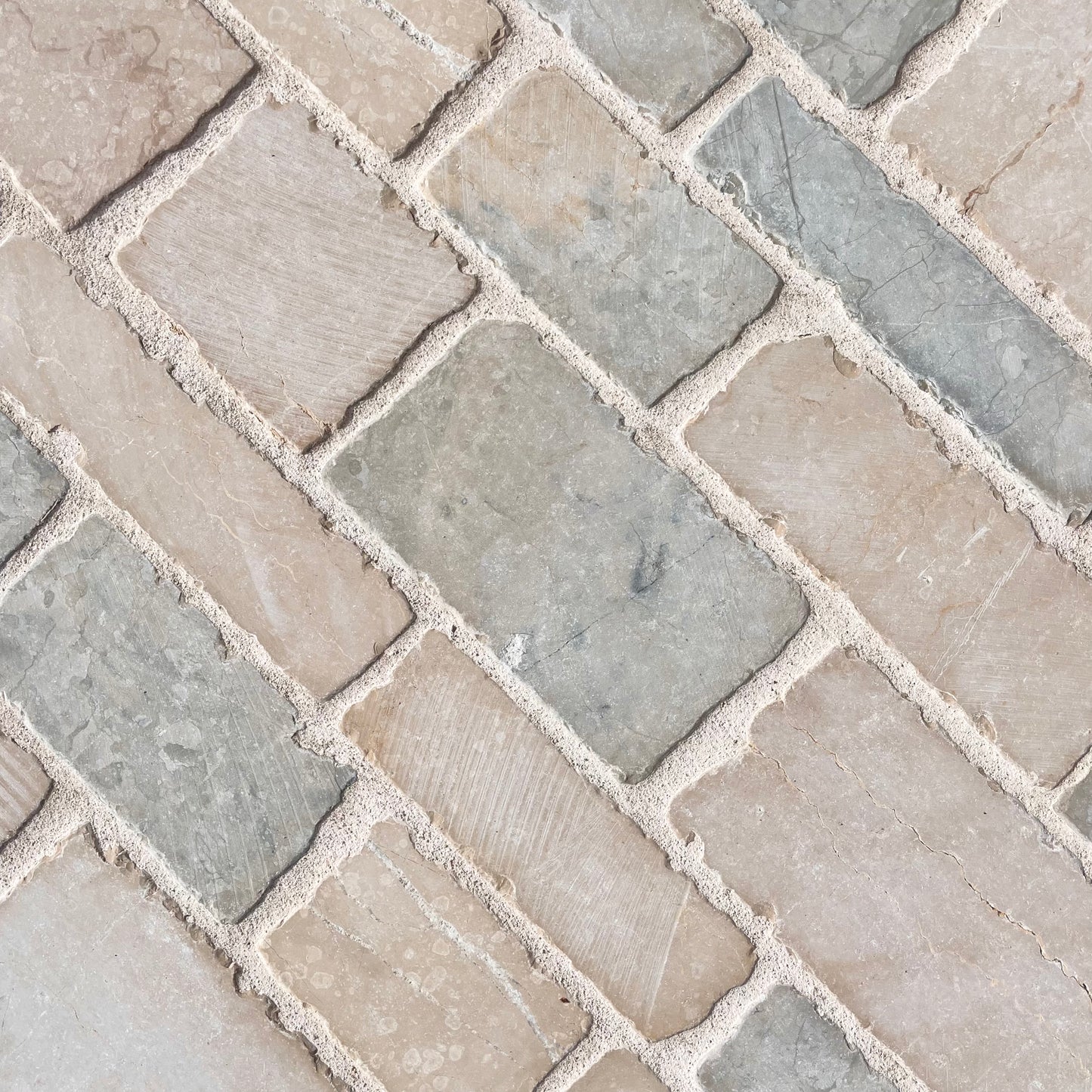 Pavé en pierre calcaire ALMENDRA VIEILLE VILLE