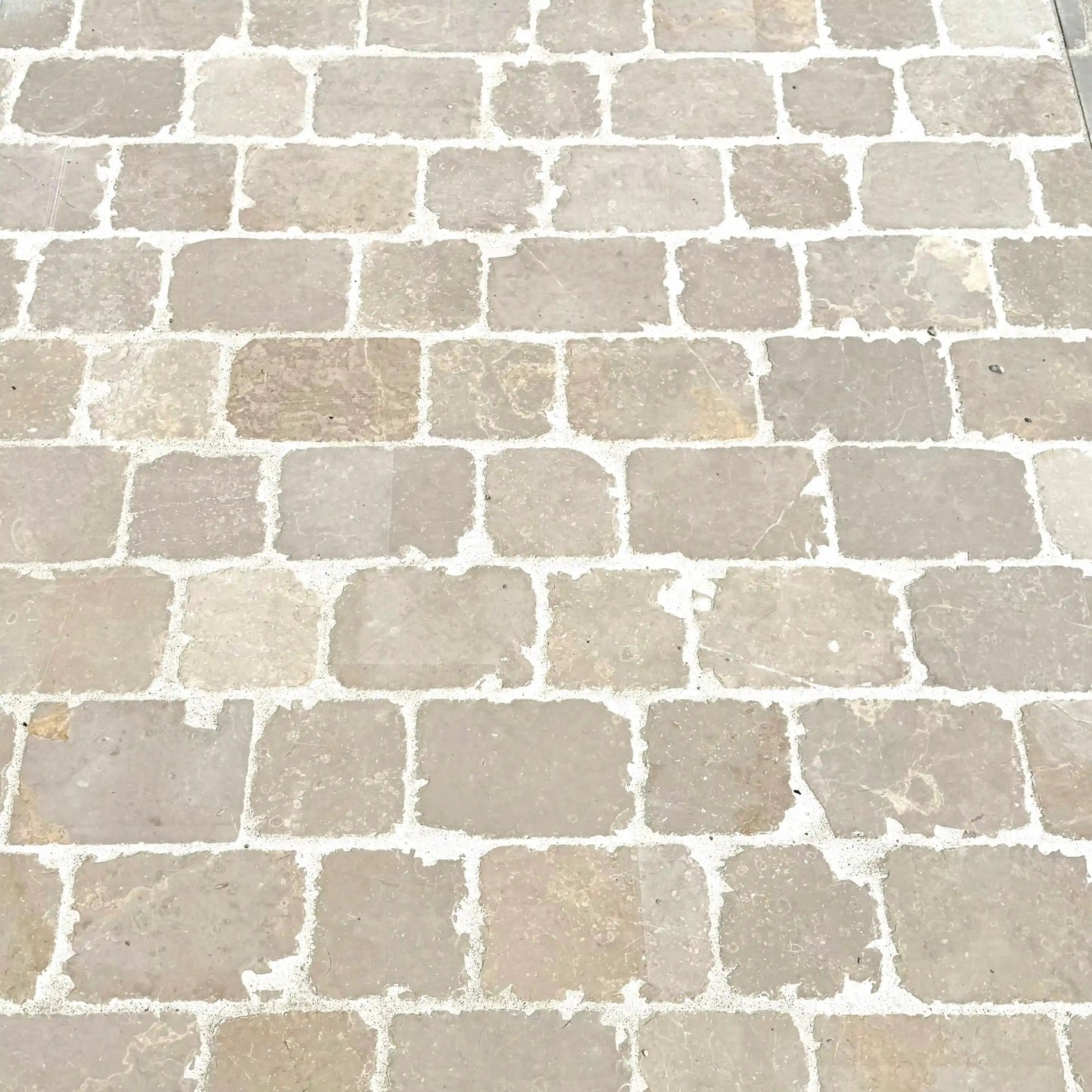 Pavé en pierre calcaire ALMENDRA BEIGE Minéral pierre naturelle