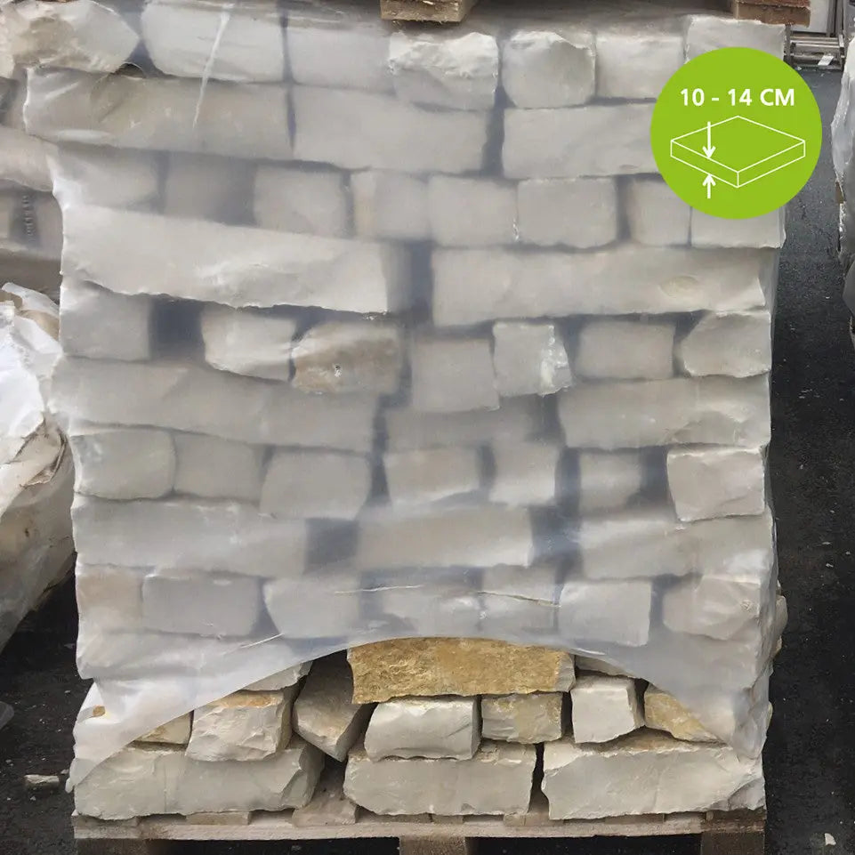 Barrette calibrée en Pierre de L'YONNE Minéral pierre naturelle