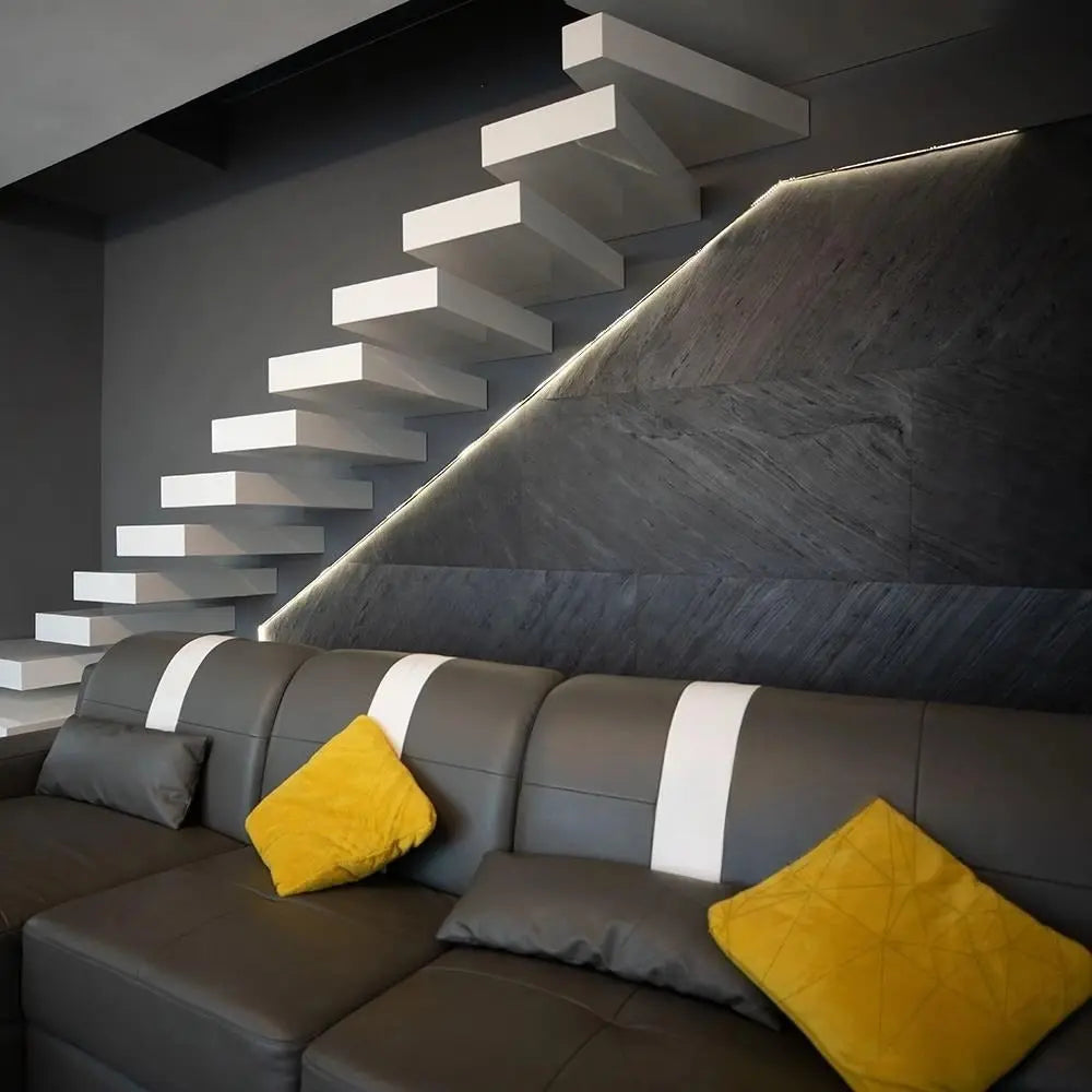 Feuille de pierre naturelle BLACK SLATE Minéral pierre naturelle