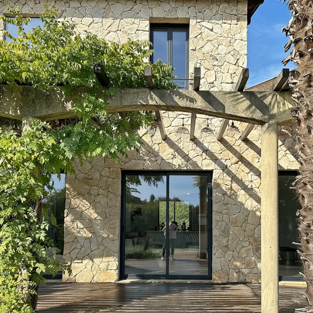 Parement CALCAIRE VILLAGE Incertum + Angles