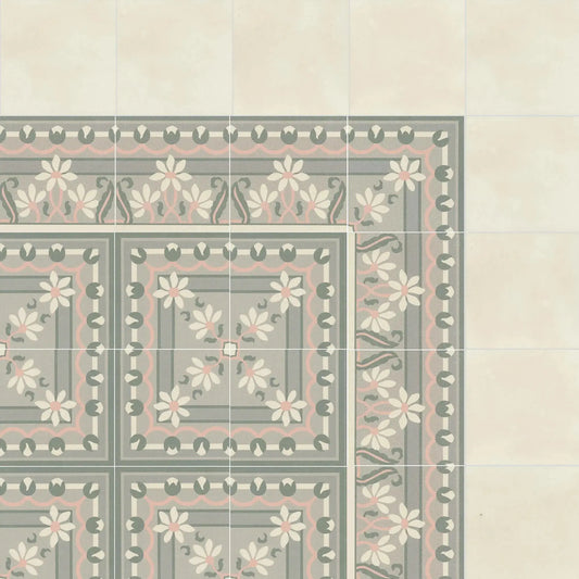 Carrelage effet carreau de ciment ancien BRIGITTE Minéral pierre naturelle