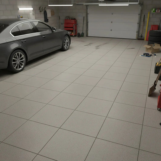 Carrelage effet béton GARAGE pleine masse rectifié - 60 x 60 cm