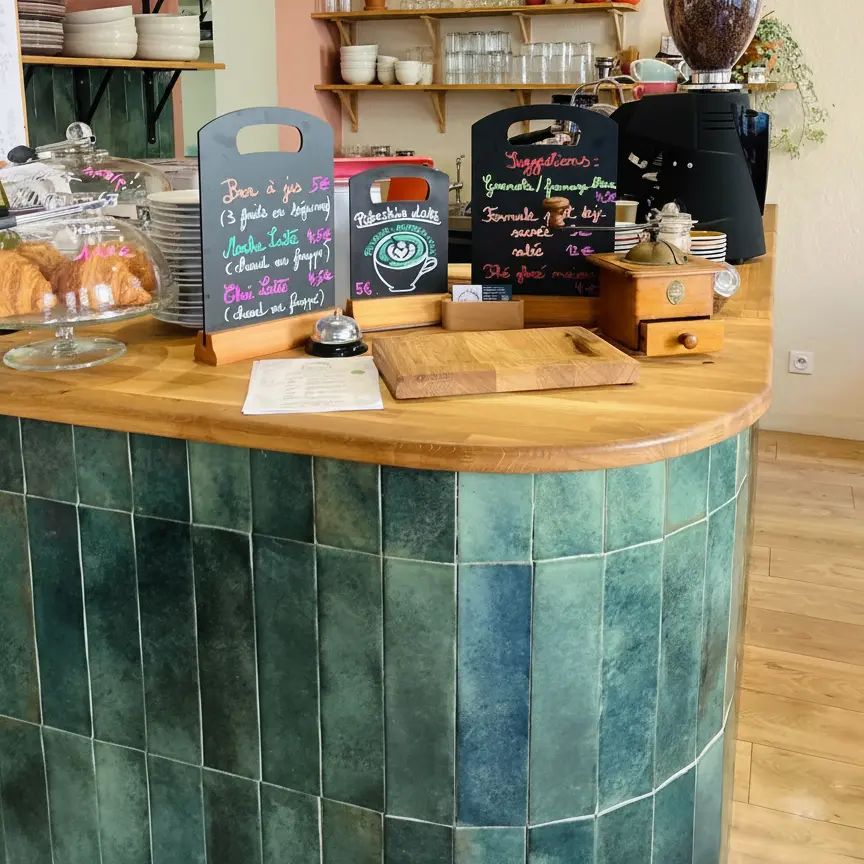 Carrelage effet zellige MOSS Brillant