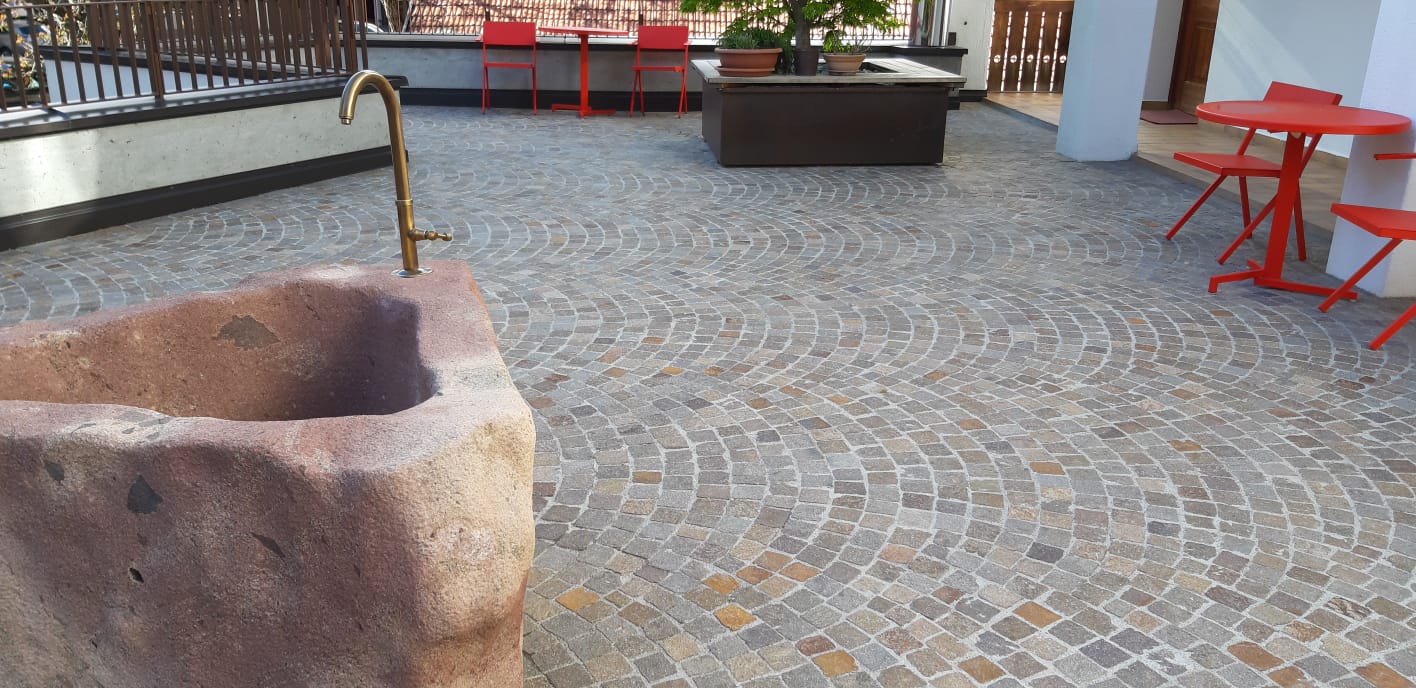 Pavé en PORPHYRE