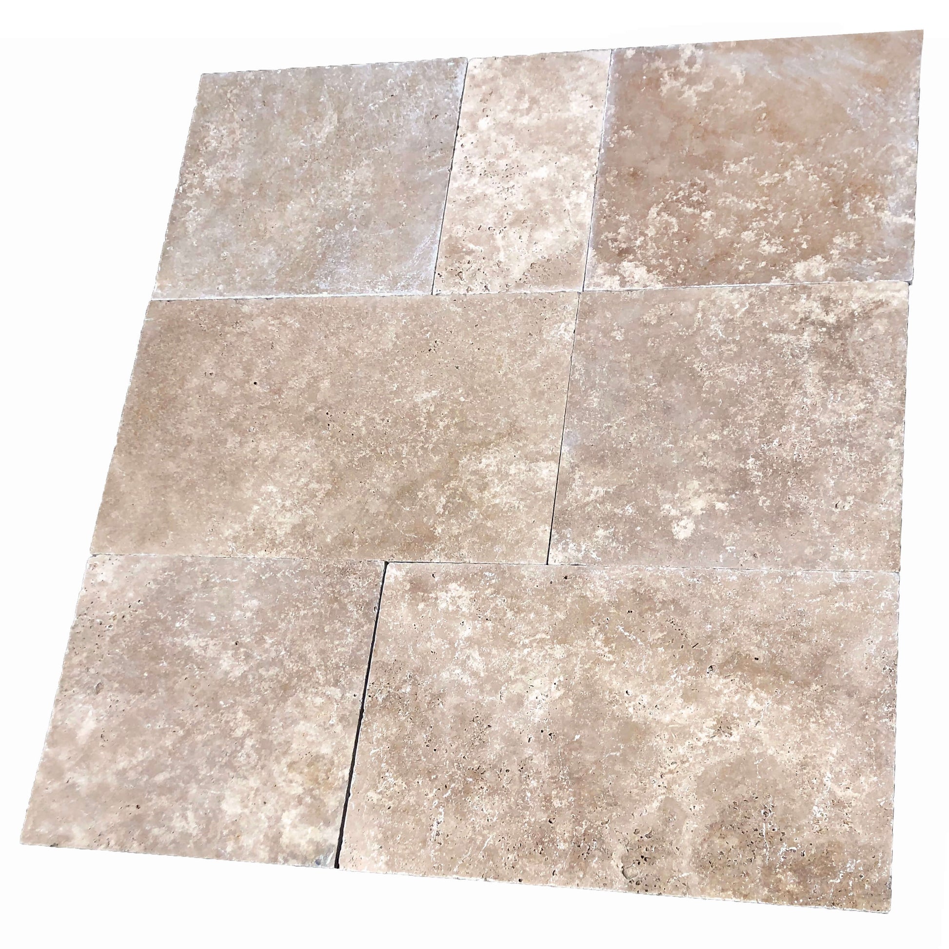 Dallage TRAVERTIN Beige CLASSIC SELECTION pour sol et mur & intérieur et extérieur. Salle de bain