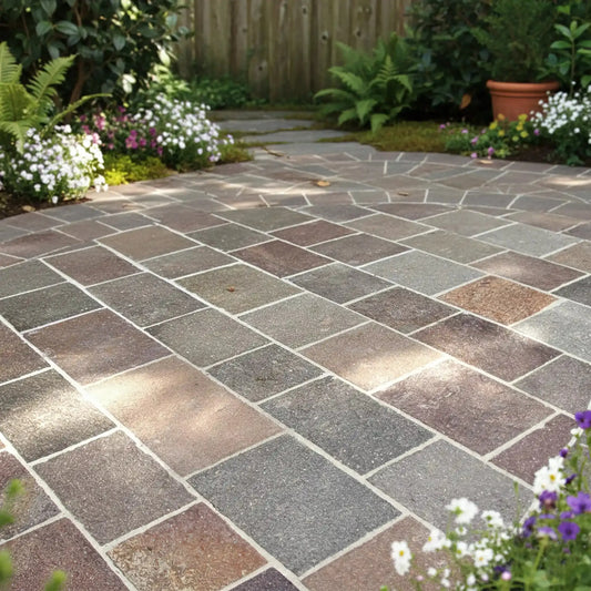 Dallage en PORPHYRE Minéral pierre naturelle