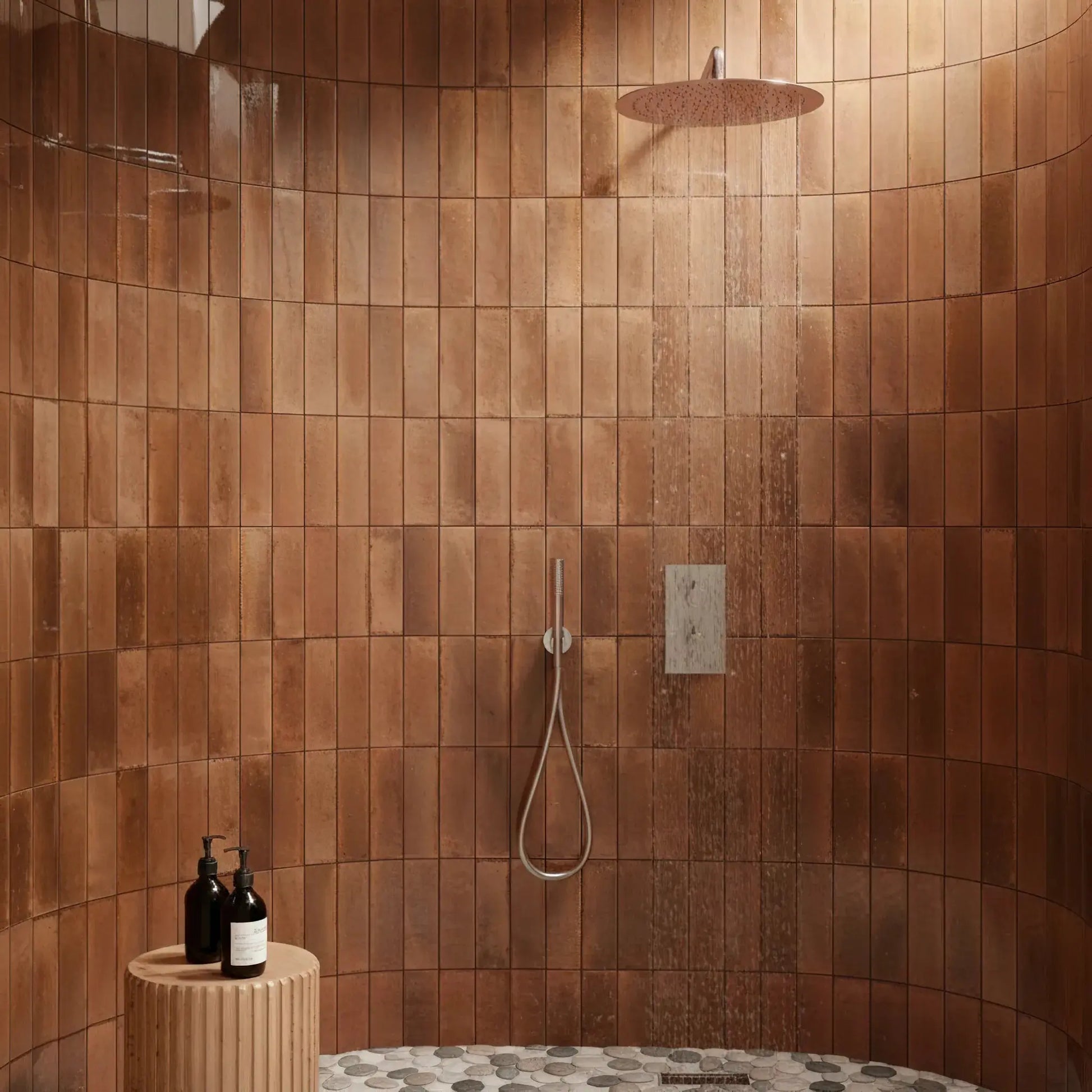 Carrelage effet zellige COTTO Brillant Minéral pierre naturelle