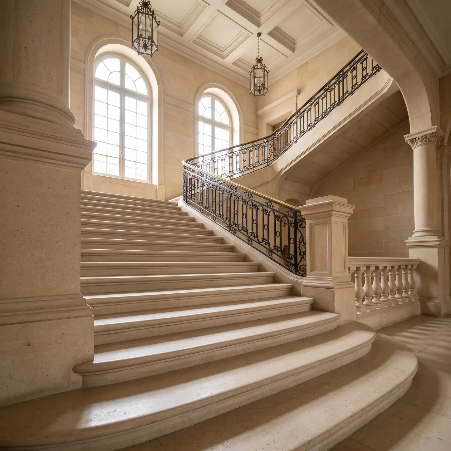 Escalier en pierre d'EUVILLE Minéral pierre naturelle