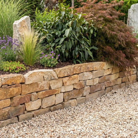 Calibrated strip in BEIGE GNEISS