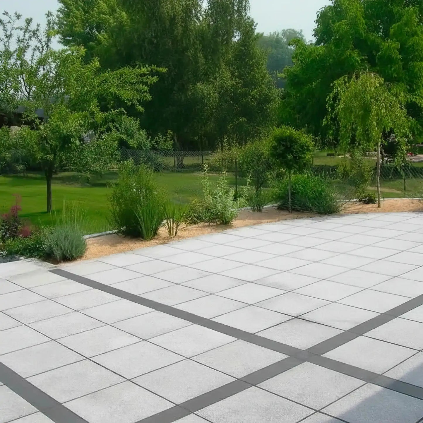 Dallage en granit SILVERSAND Minéral pierre naturelle