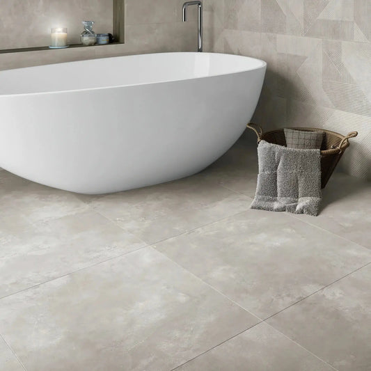 Carrelage effet béton ZIR GRIS - 60 x 60 cm