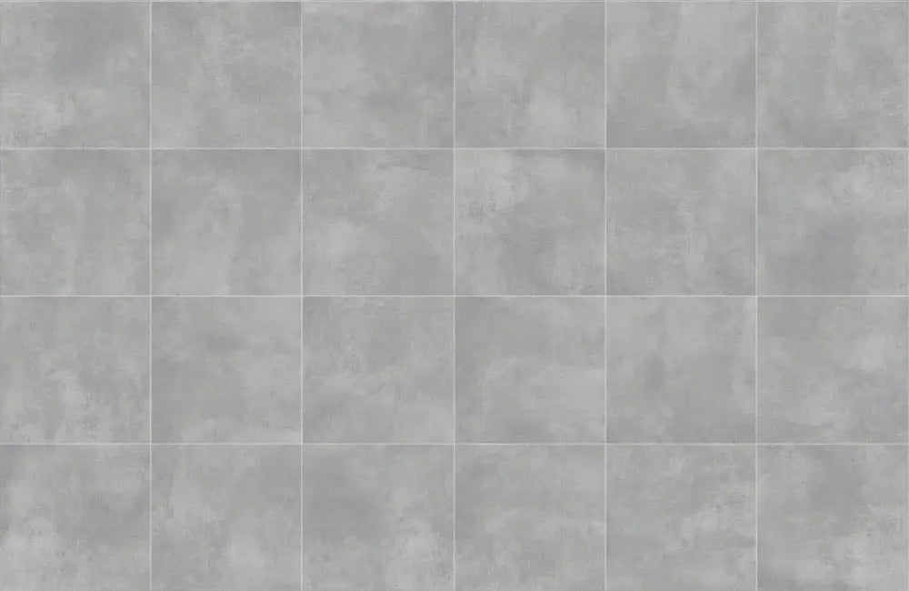 Grès cérame effet ciment CEMENTO GREY - 60x60x2
Finition : Effet ciment
Surface antidérapante R-11
Type : Pleine masse
Couleur : Gris clair
Bords : Rectifiés
Sol extérieur