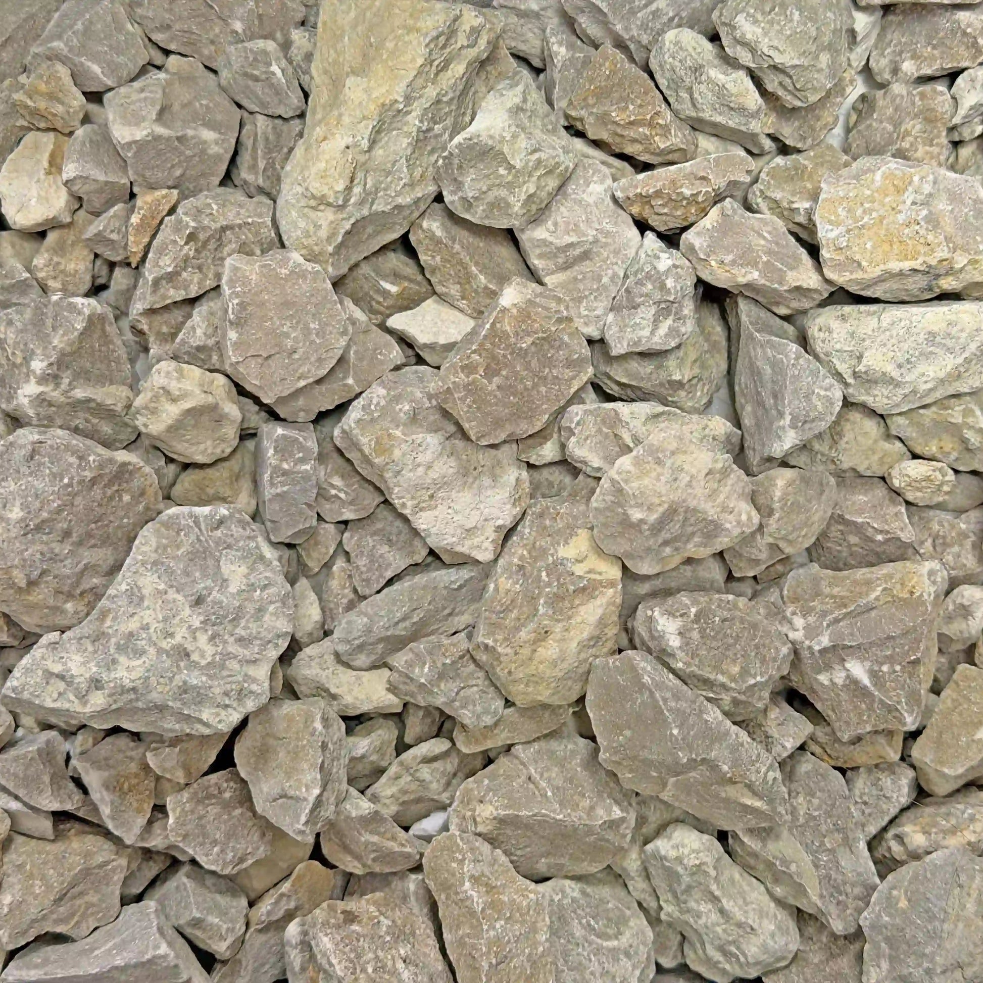 Gravier concassé CALCAIRE GRIS CHAMPAGNE - 20/40 mm Minéral pierre naturelle