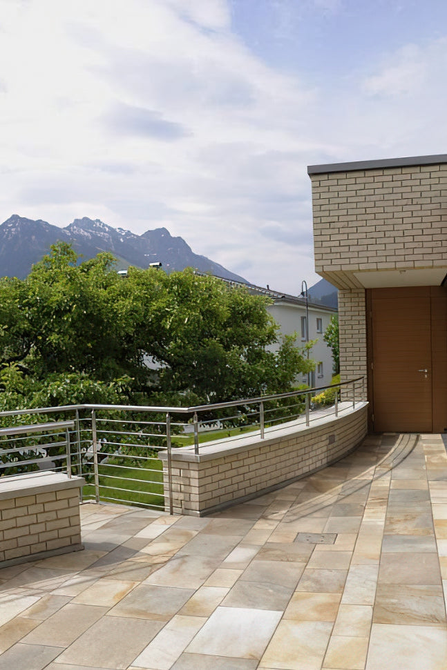 Dallage rectangulaire en QUARTZITE NOBLE